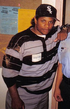 American rapper Eazy-E has been dubbed the "Godfather of Gangsta Rap"