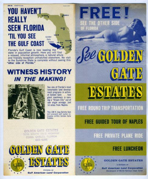 File:Golden Gate Estates, Florida - Real Estate Sales Brochure Front.jpg