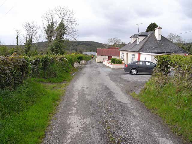 File:House and lane at Keenheen - geograph.org.uk - 1309475.jpg