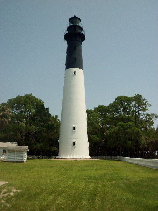 Hunting Island Lighthouse. Hunting Island State Park.