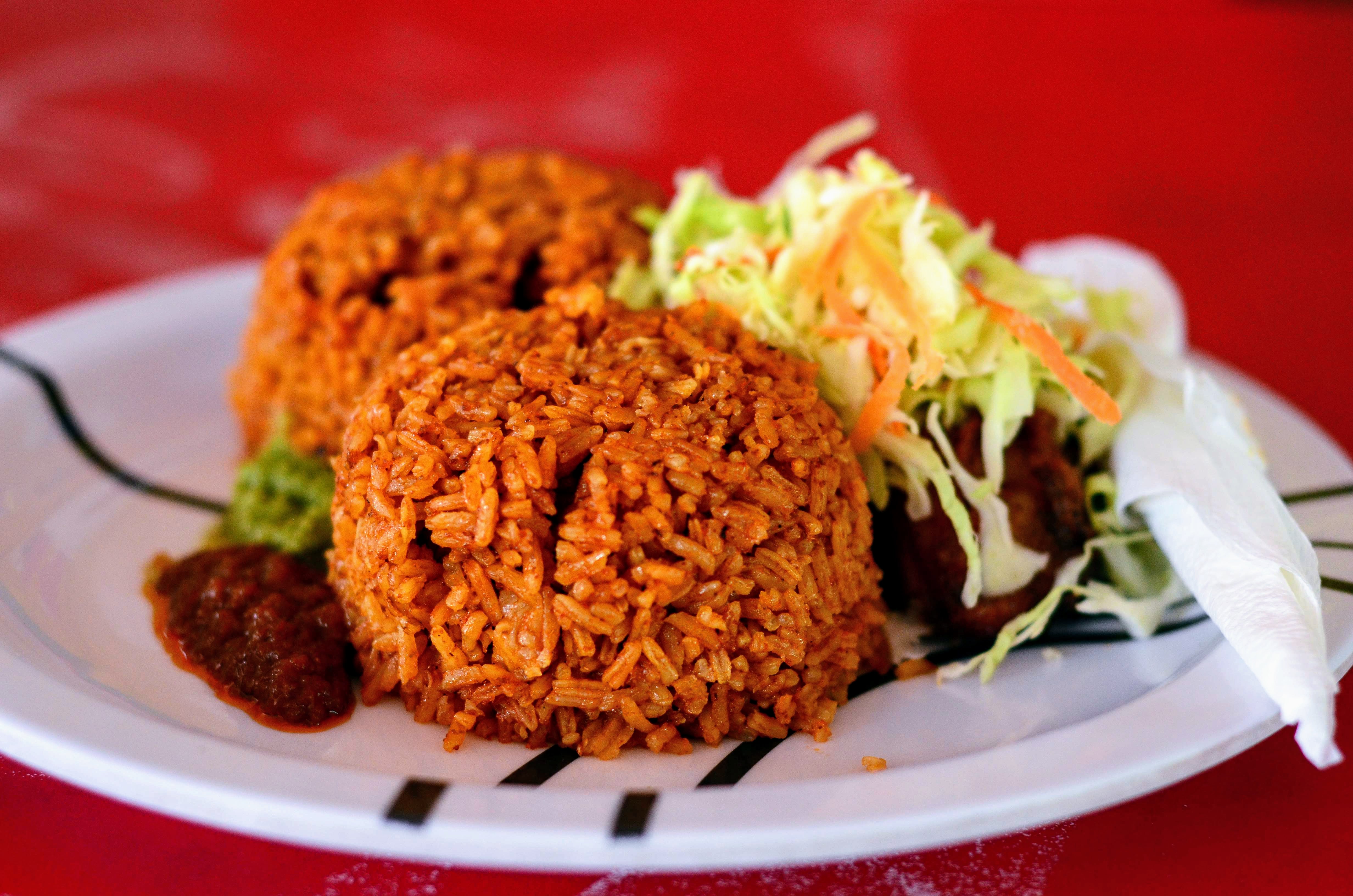 West African-style Jollof Rice with Chicken