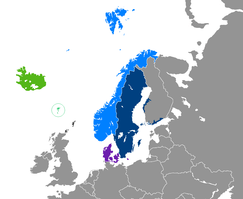 Países nórdicos – Wikipédia, a enciclopédia livre