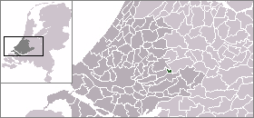 Locatie van Schoonhoven