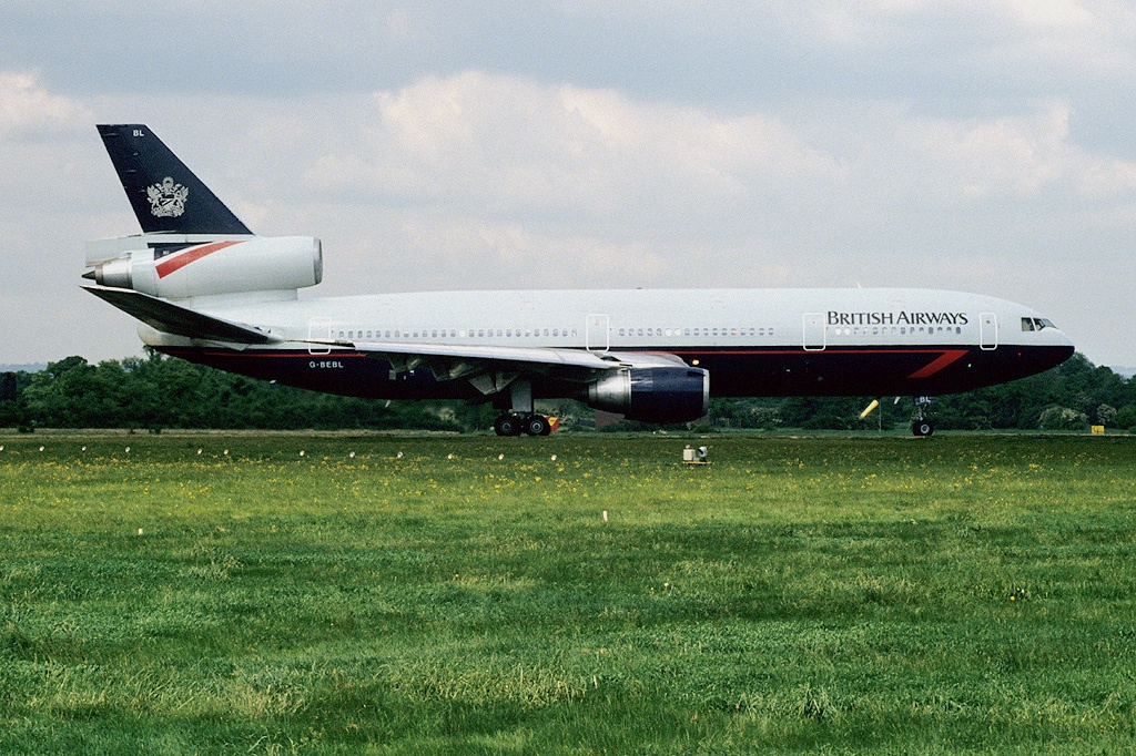 British 30. DC 10 British Airways. Mc11 Douglas British Airways.