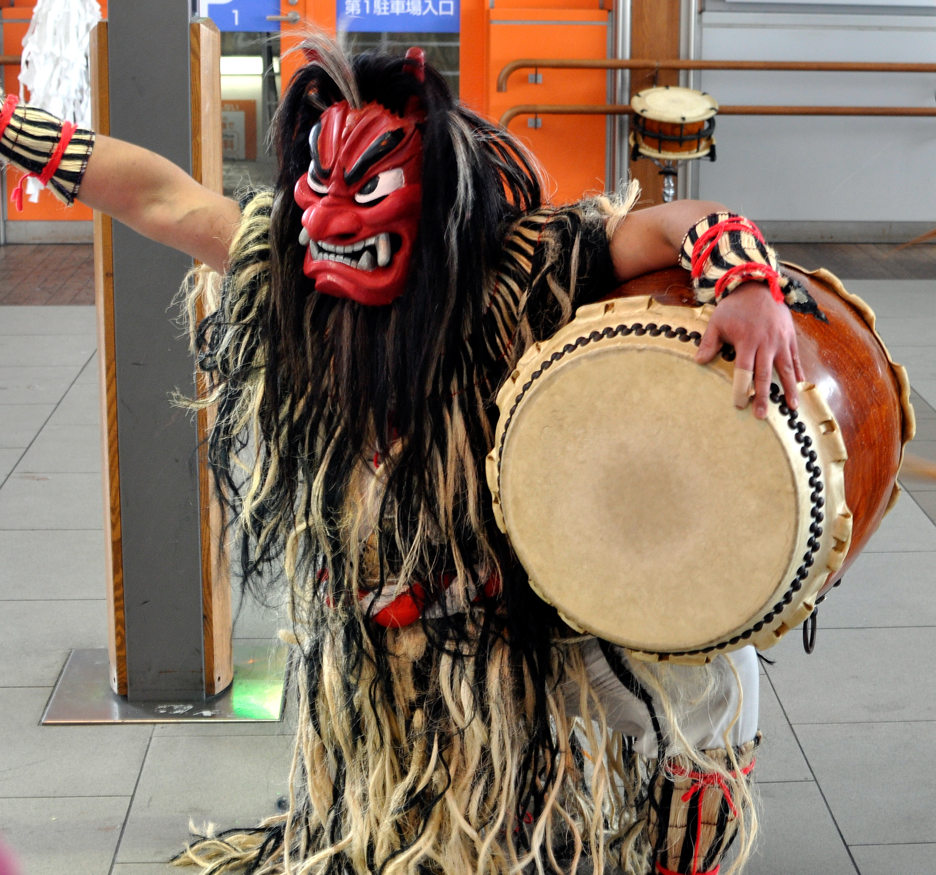 japanese water demon mask