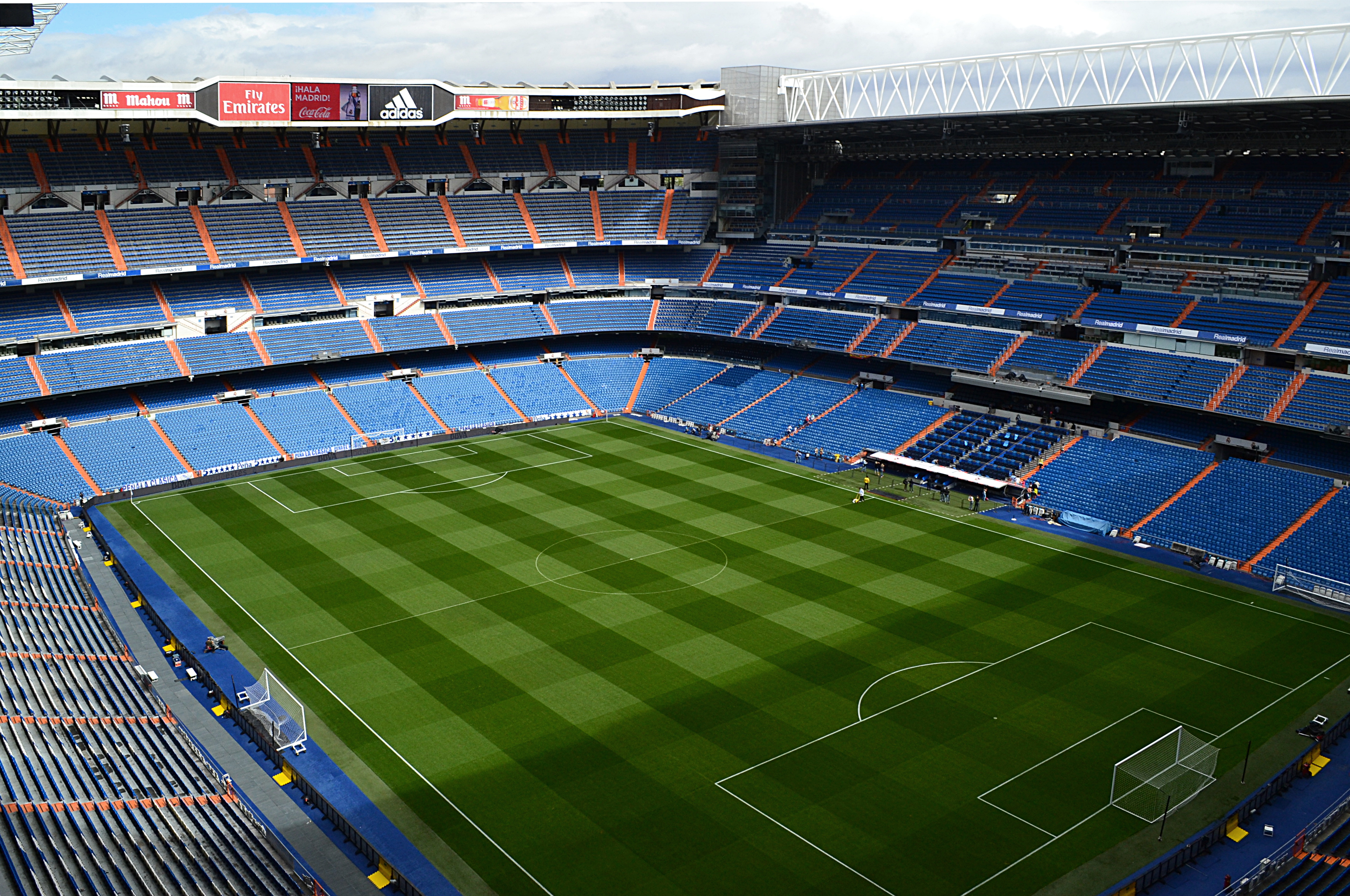 Portes D'un But Sur Un Terrain De Football à L'extérieur Un Jour D