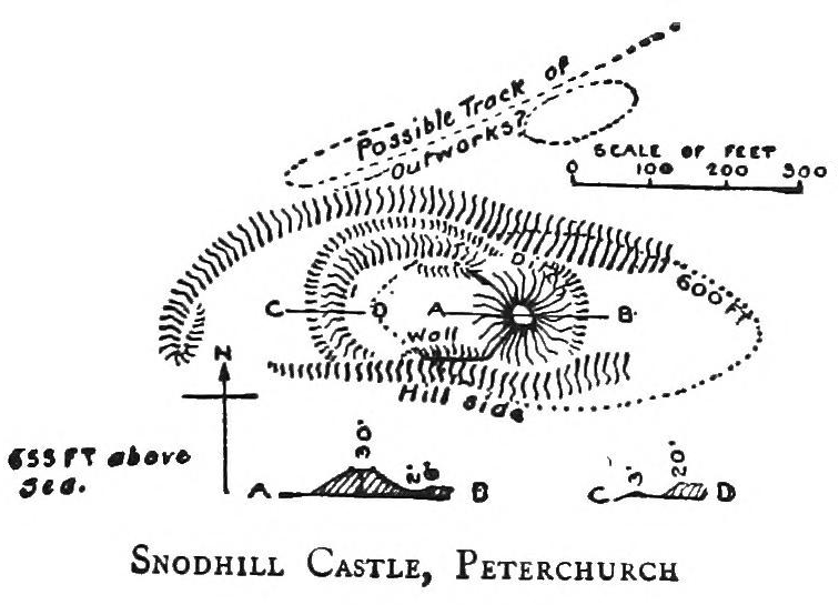 File:Snodhill Castle, Peterchurch (VCH 1908).png