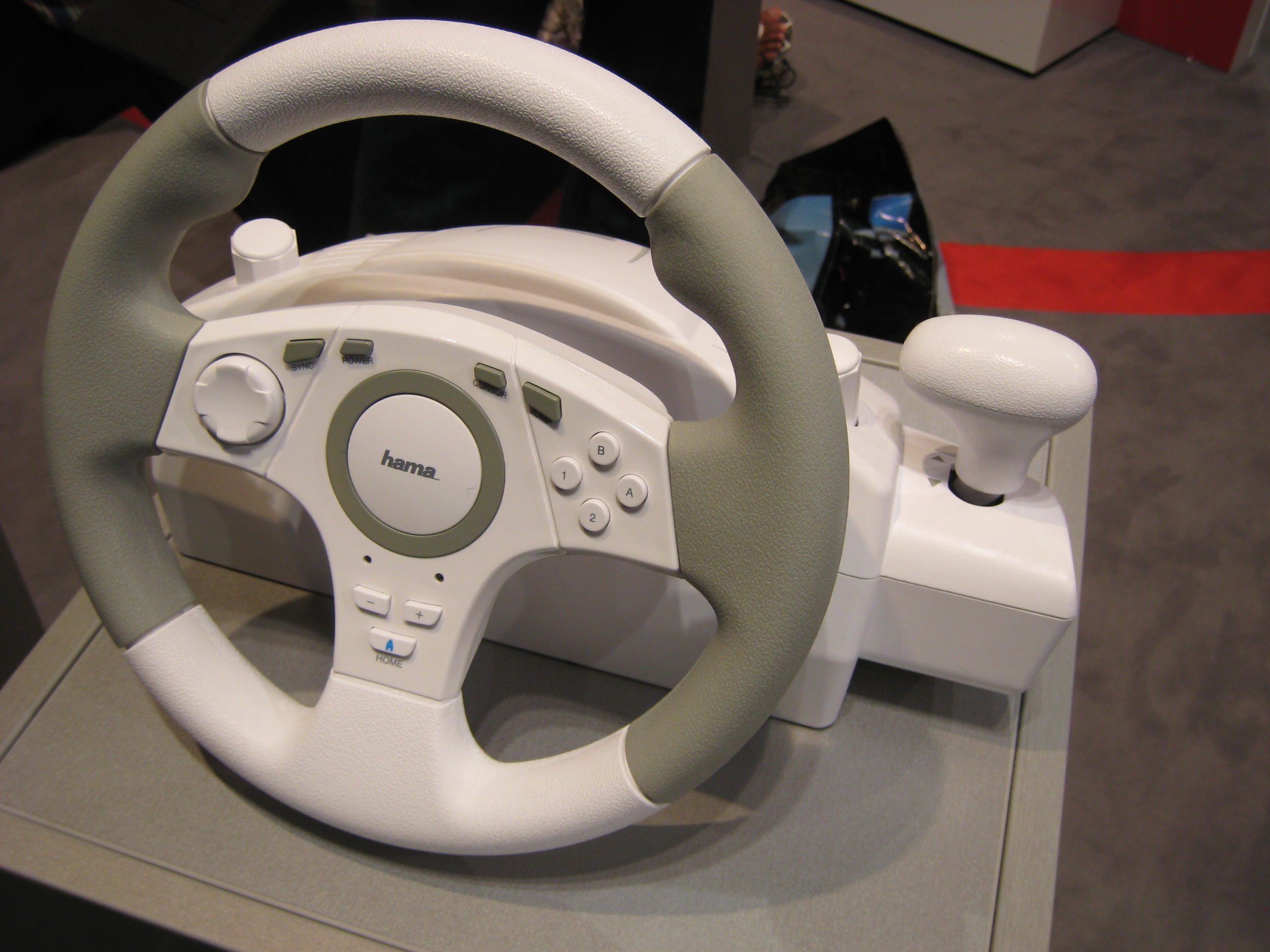 File:Steering wheel for Nintendo Wii at gamescom 2009 PNr°0198.JPG -  Wikimedia Commons