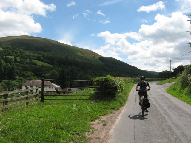 Taff Trail (NCN route 8) near Talybont reservoir - geograph.org.uk - 1996946