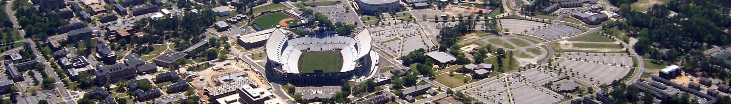 auburn university campus aerial