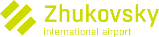 Zhukovsky Airport English logo.png