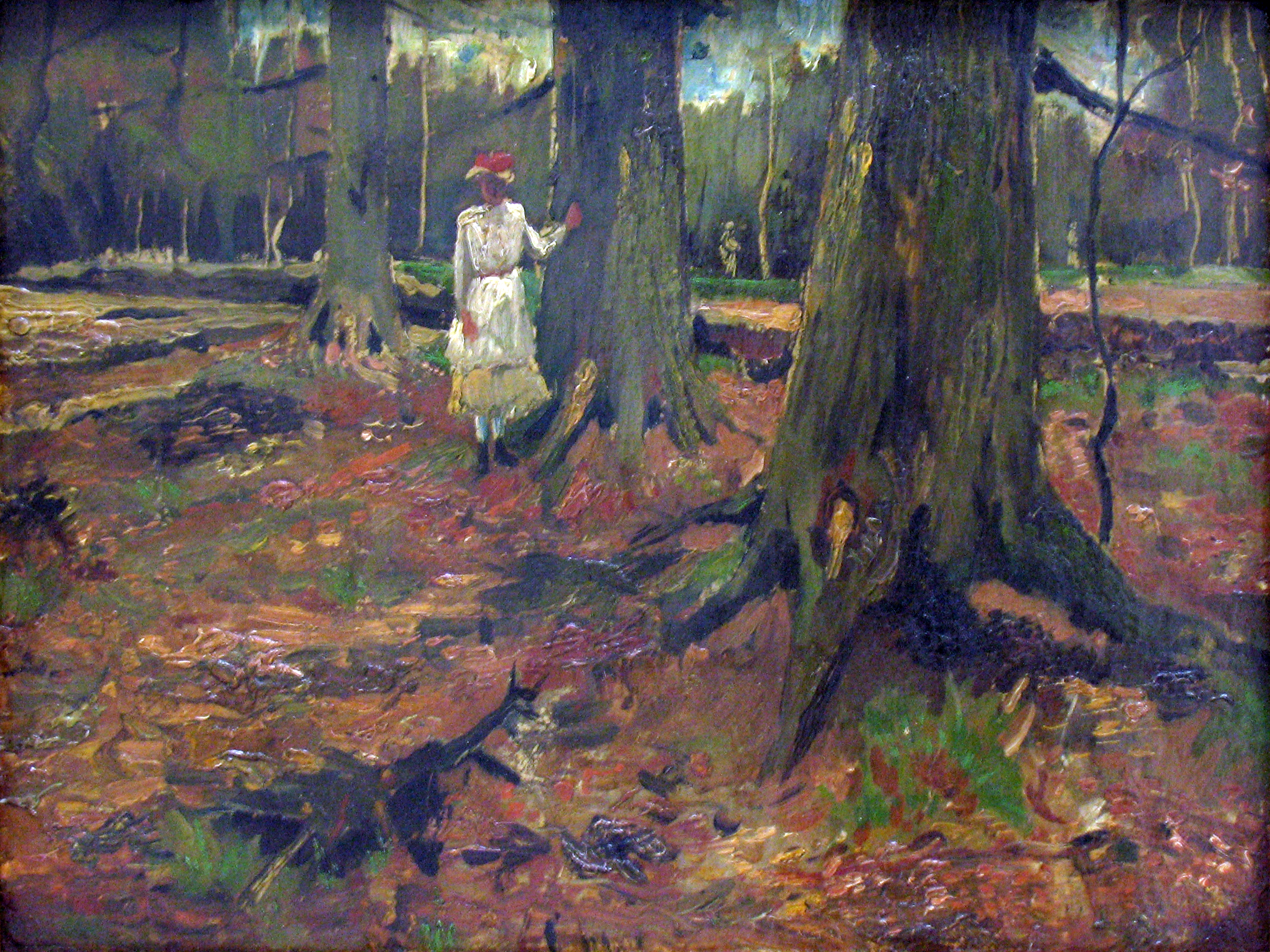 File:1882 van Gogh Girl in a Wood anagoria.JPG - Wikimedia Commons