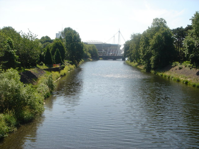 Afon Taf Cardiff - geograph.org.uk - 512122