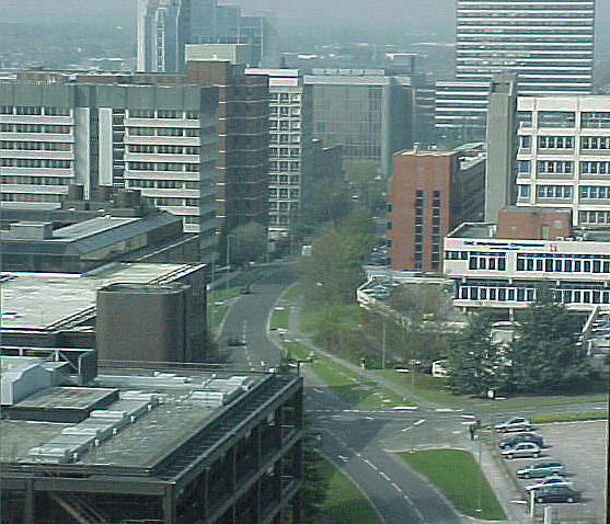 File:An elevated view from the 12th floor of the business area looking towards the town centre - geograph.org.uk - 732903.jpg