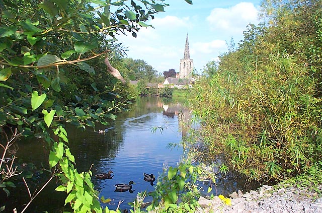 Attenborough Church from the Nature Reserve - geograph.org.uk - 18238