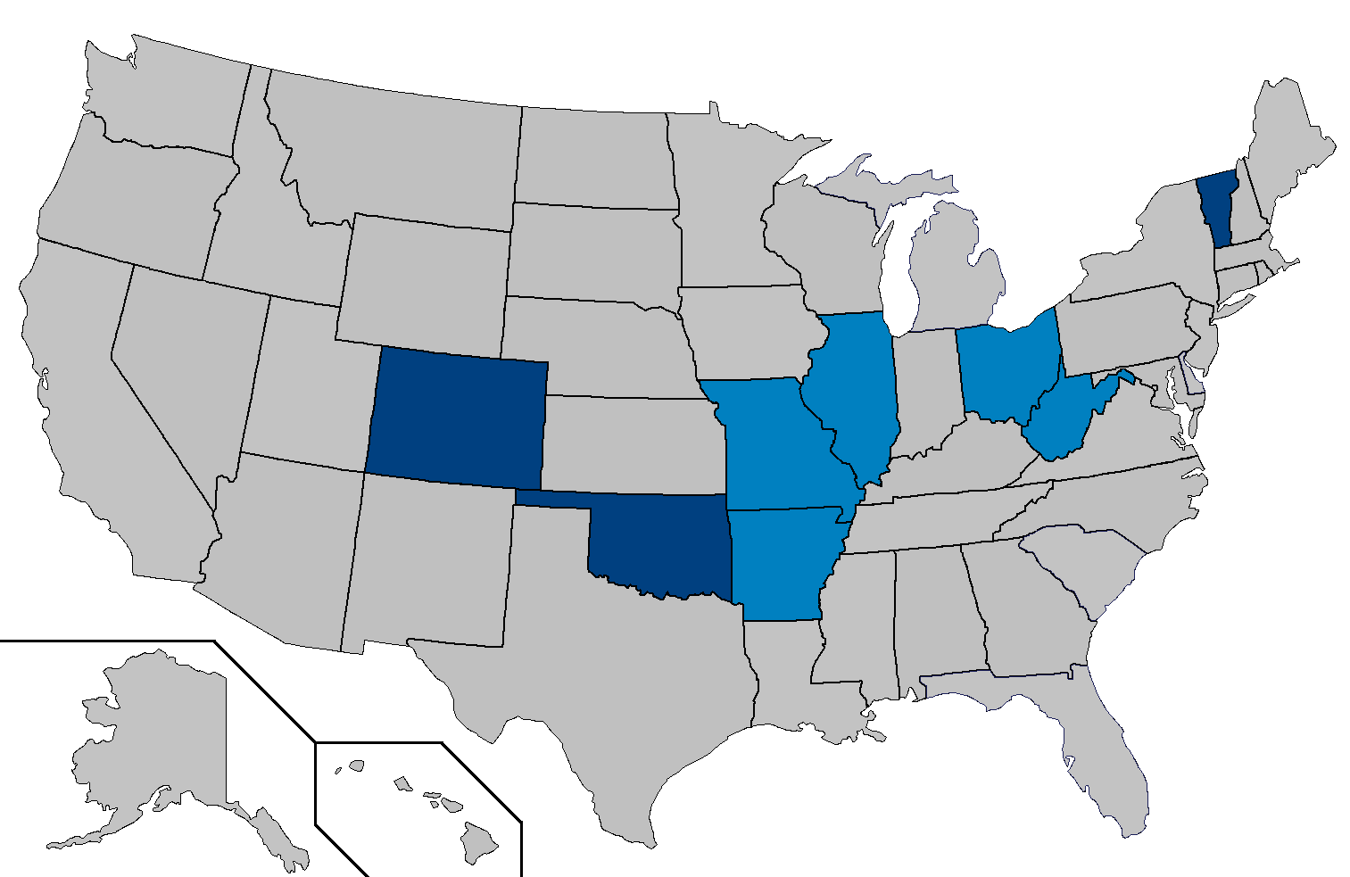 B5 + штаты. Штаты и Тайвань. Ballot access. Presidential election ballots.