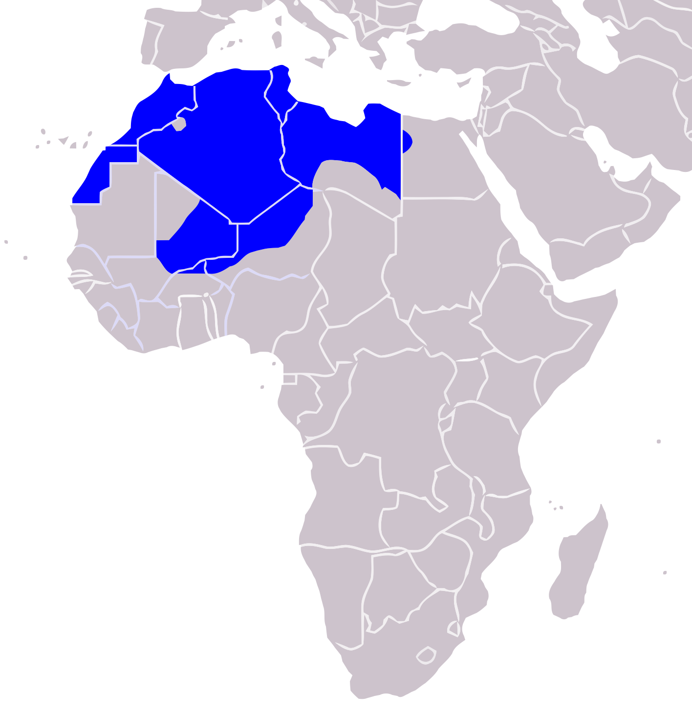 Магриба страны входящие. Союз арабского Магриба на карте Африки. Магриб на карте Африки. Африка страны входящие в ОПЕК И Союз арабского Магриба на карте. Карта расселения берберов.