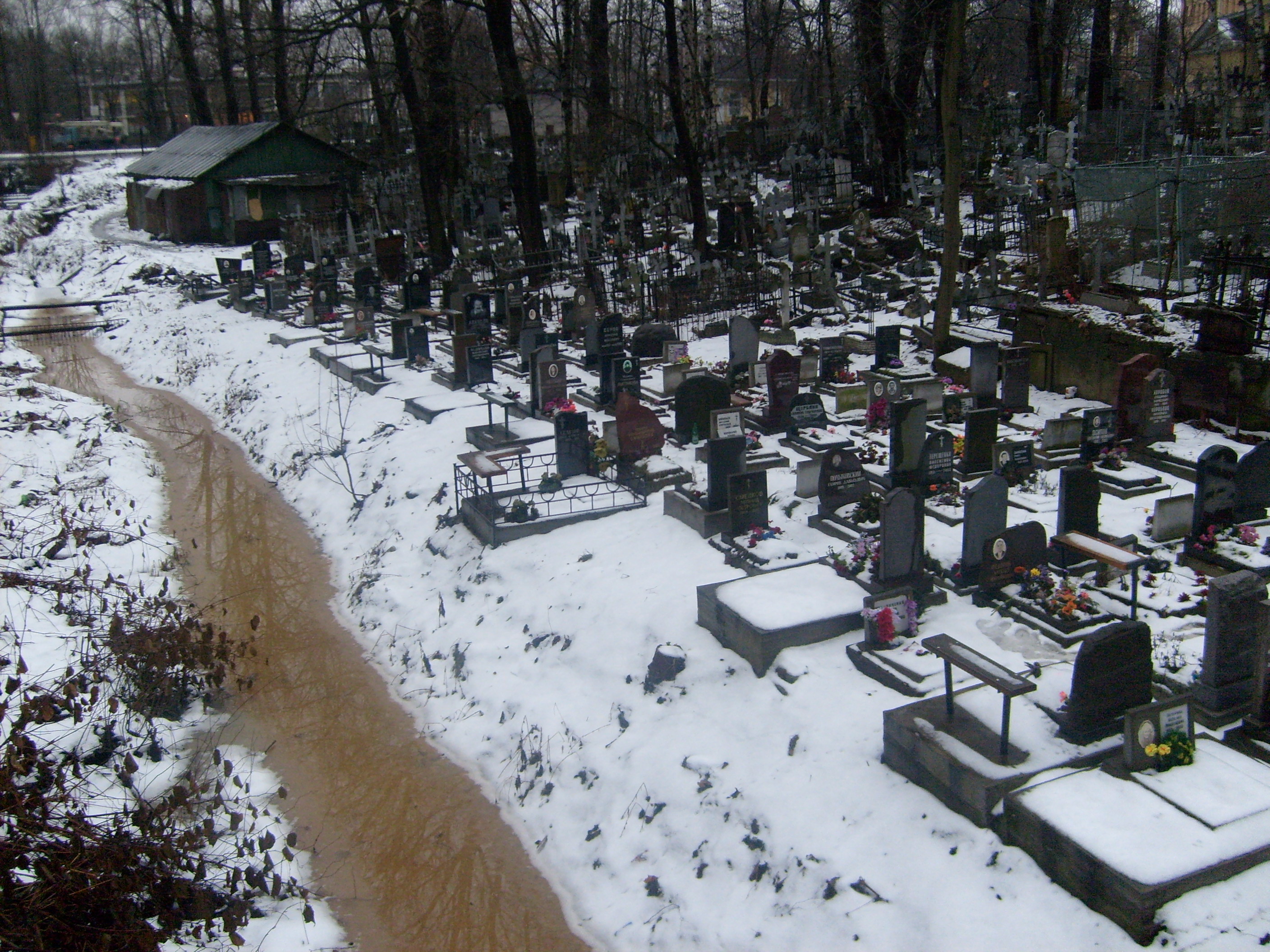 Файл:Bolsheohtinskoe cemetery graves 2.jpg — Википедия