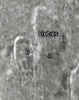 Carte du cratère lunaire Debes.jpg