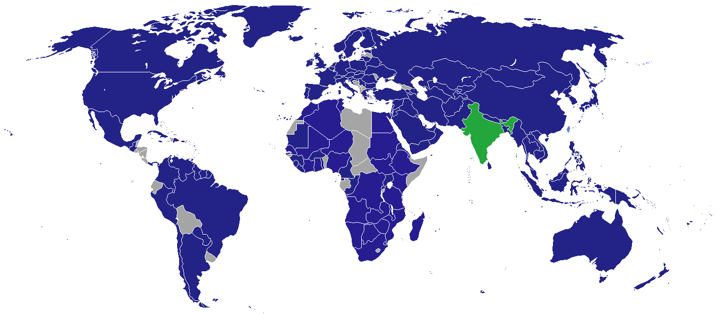 Diplomatic missions of India