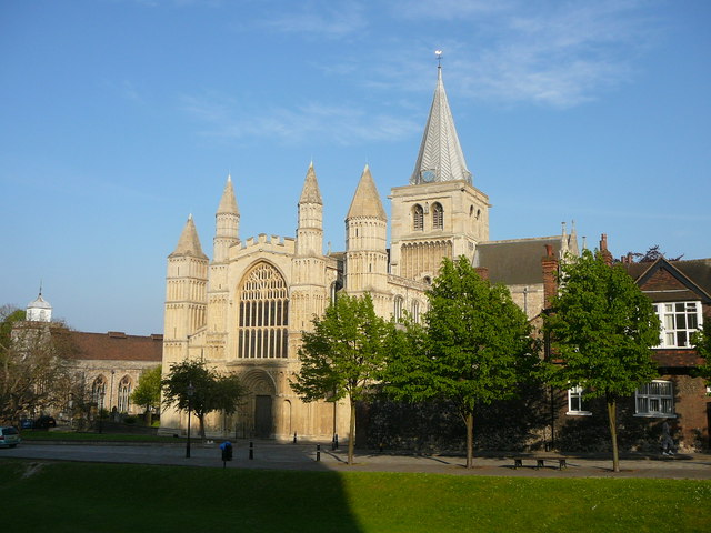 File:Early evening - Rochester Cathedral - geograph.org.uk - 1624777.jpg