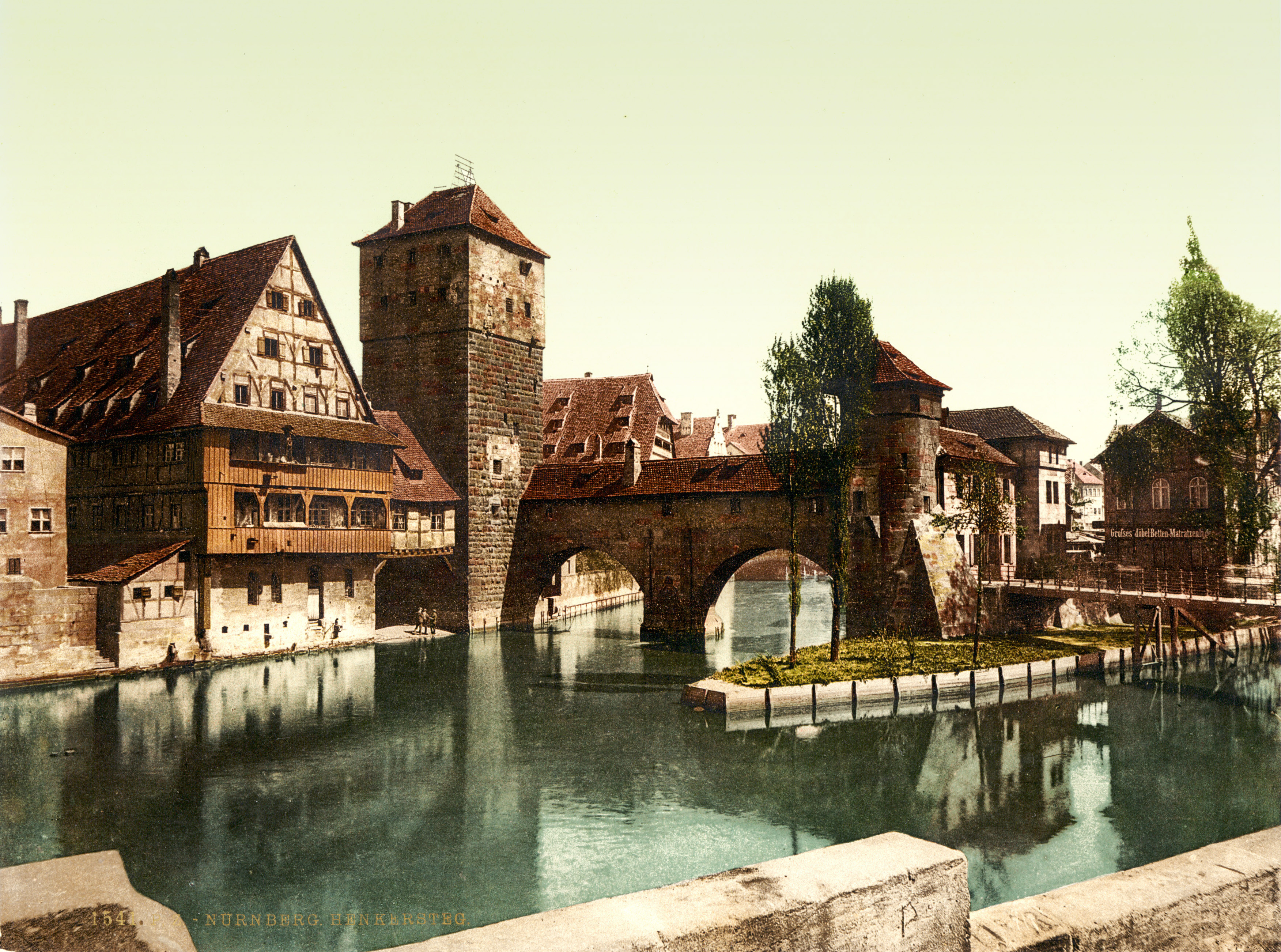File:Hangman Bridge, Nuremberg, Bavaria, 1890s.jpg - Wikimedia Commons