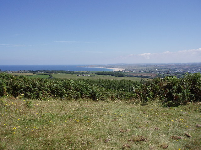 File:Hayle sands and Godrevy Island from Trencrom - geograph.org.uk - 35752.jpg