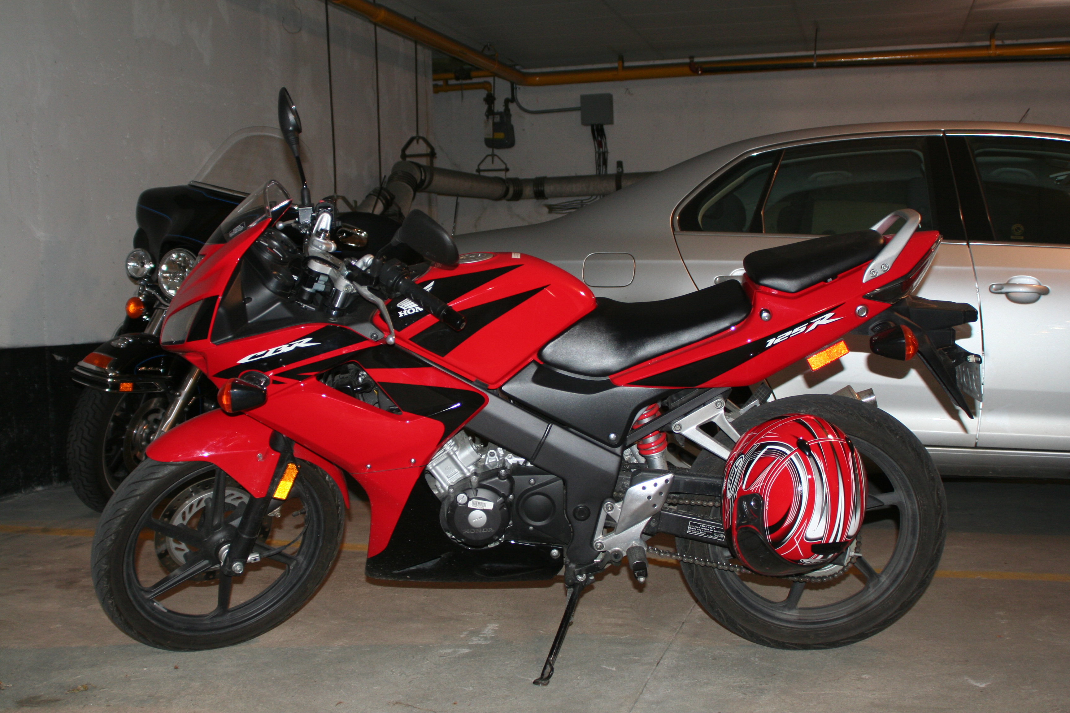 Honda CBR 125 R 2007 чёрный