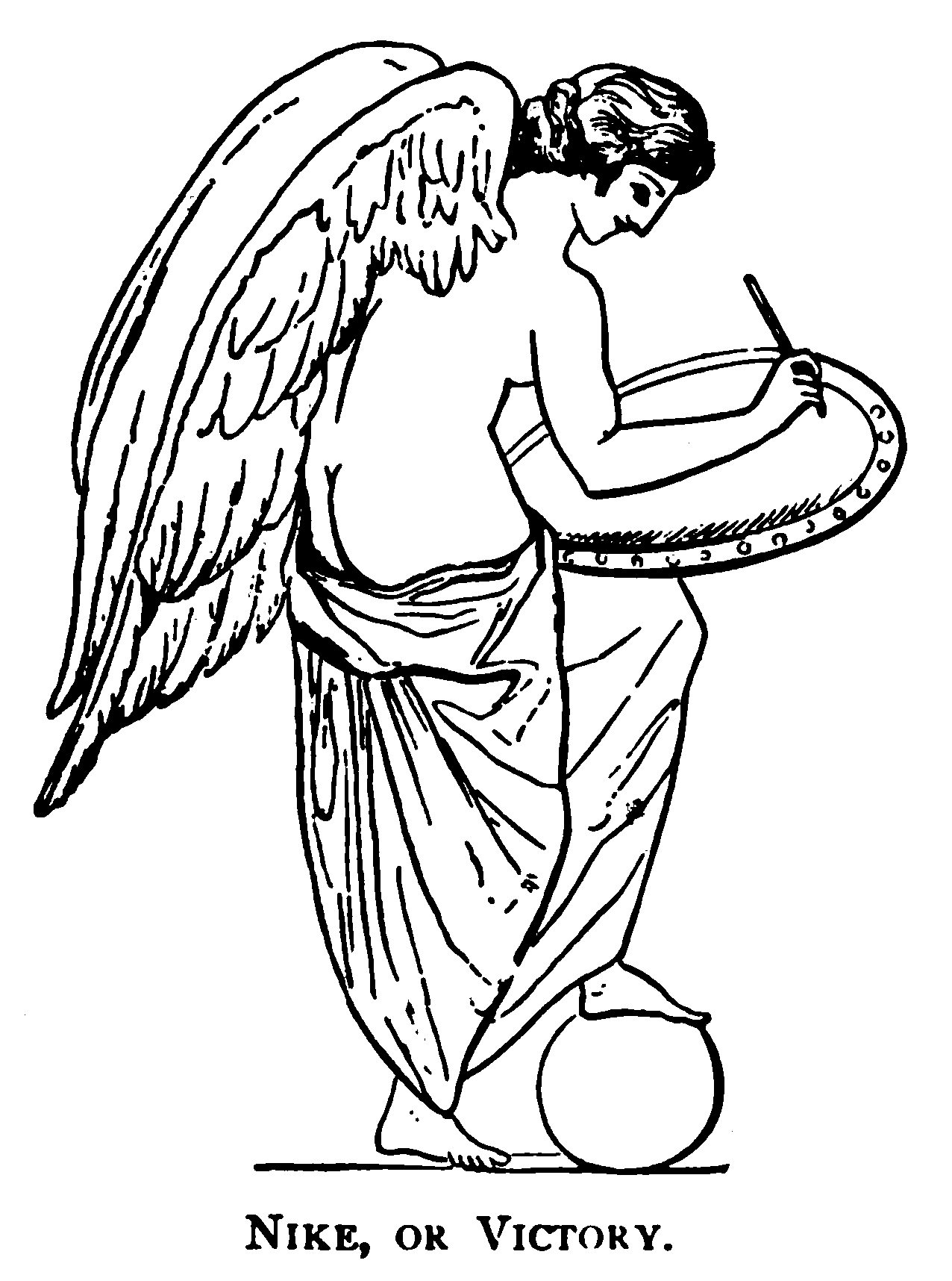 File:Nike, or Victory. (Greek mythology systematized).png - Wikimedia  Commons