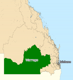 2008 Electoral map of Warrego QLD - Warrego 2008.png