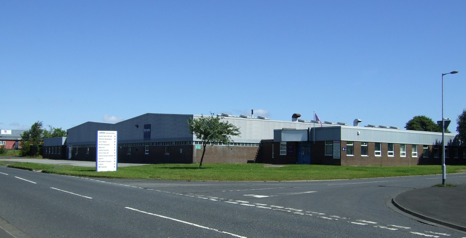 Industrial estate. Ashington Northumberland. Ashington fishbern. Ashington in Northumberland Fishburne in Durham.