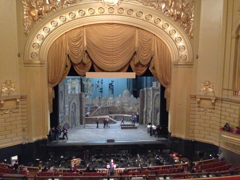 Stage, Stage in the Long Branch Saloon part of the Front St…