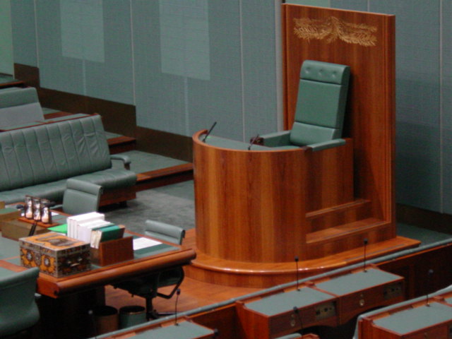 File:Speaker's chair, House of Representatives, Canberra.jpg