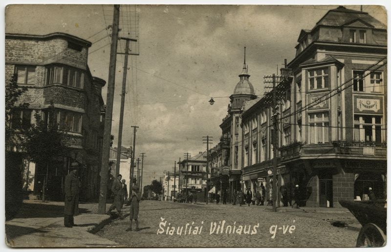 File:Vilniaus Street in Šiauliai, Lithuania, 1930s.jpg