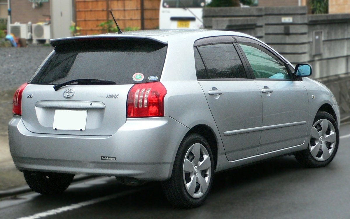 Toyota corolla runx 2004