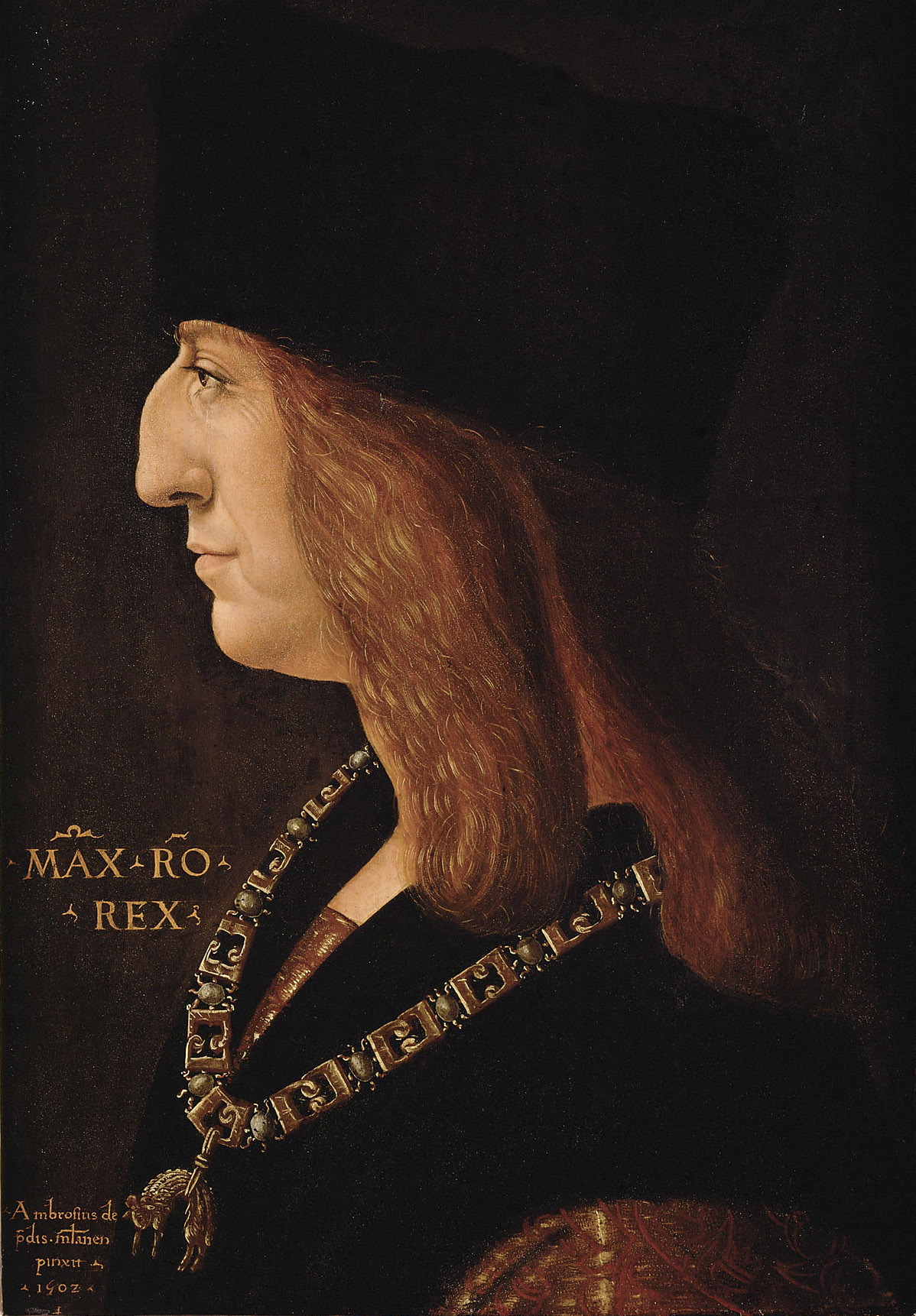 File:Ambrogio de Predis - Maximilian I Holy Roman Emperor.jpg