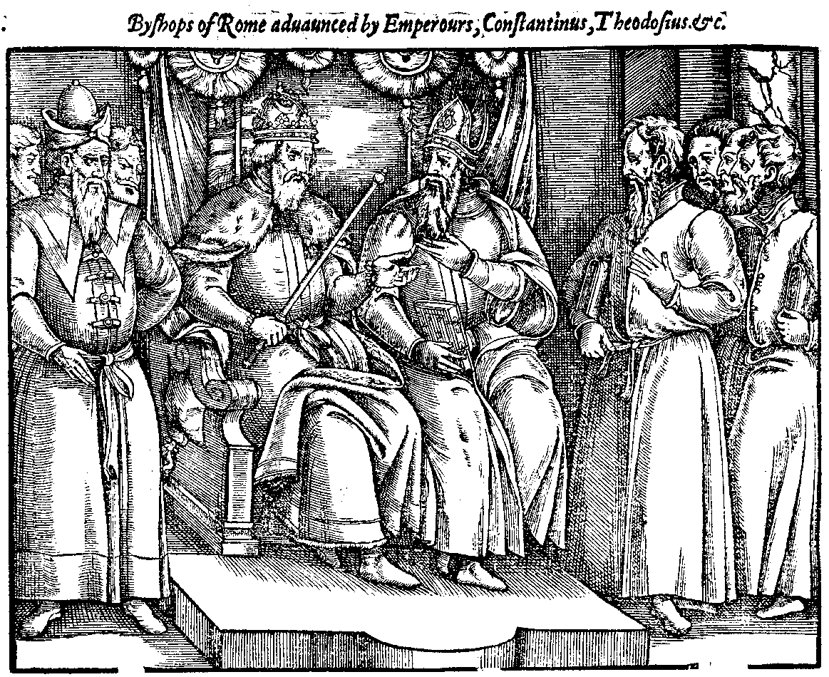 File:Bishops of Rome advaunced by Emperours, Constantinus, Theodosius. &c. gif