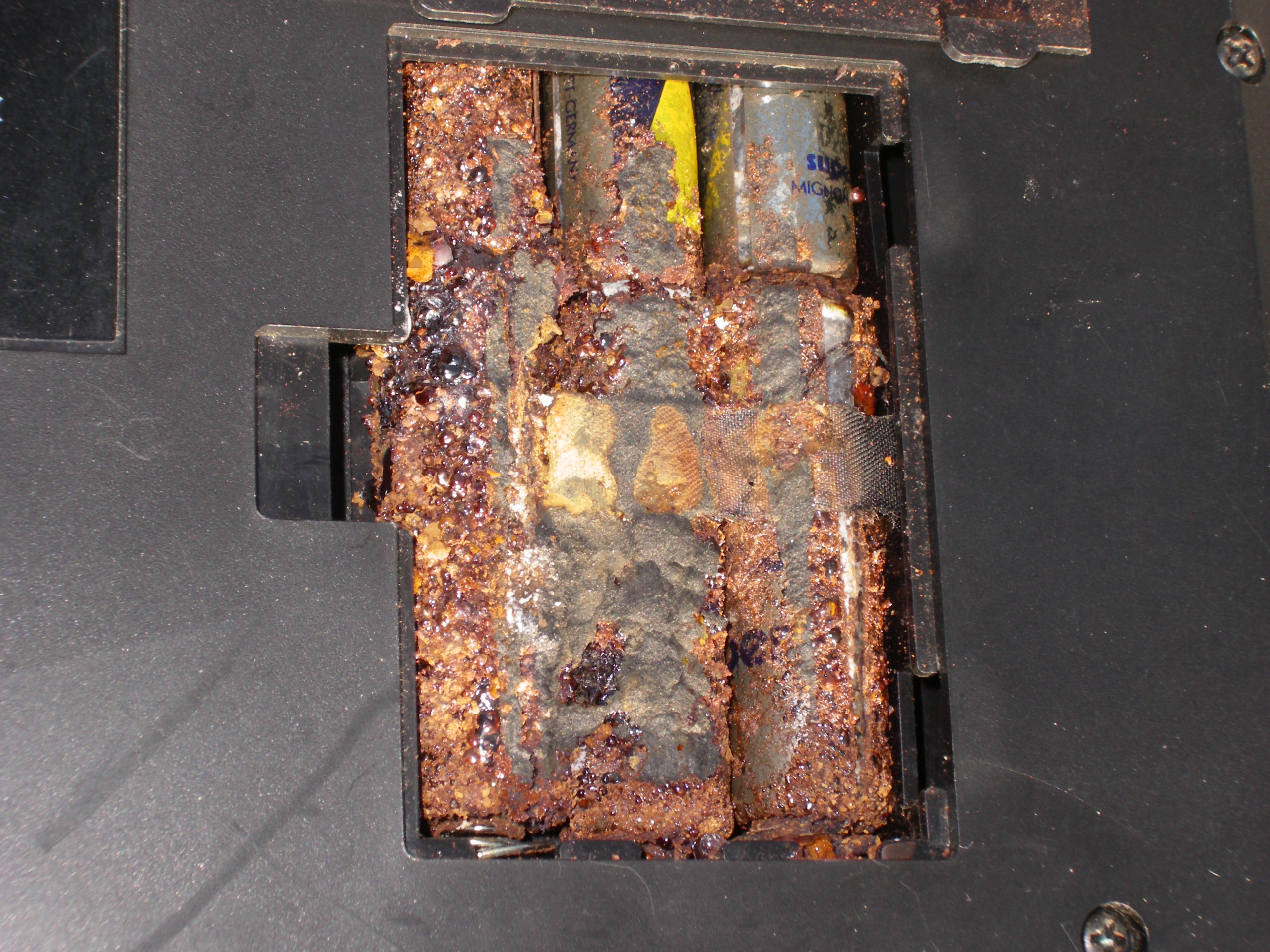 Image Gallery Corroded Batteries