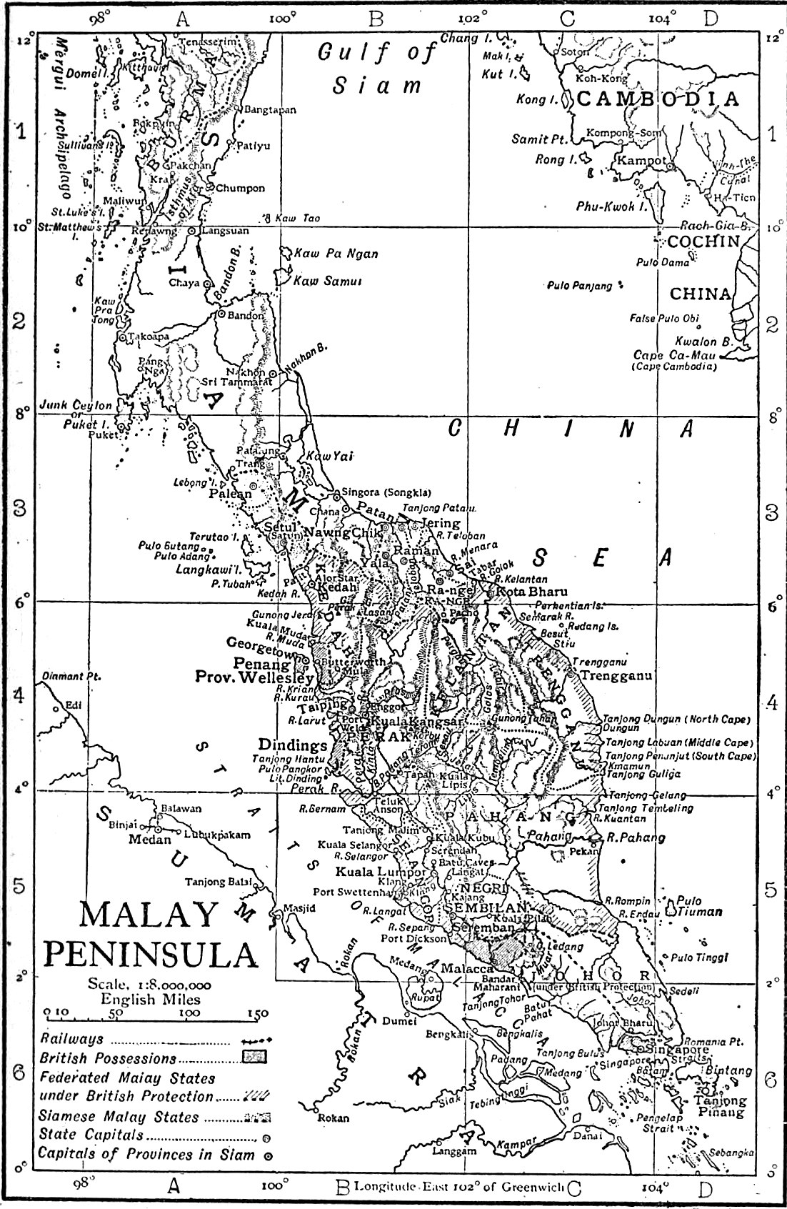 Malay peninsula