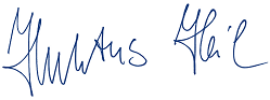 Unterschrift Hubertus Heils