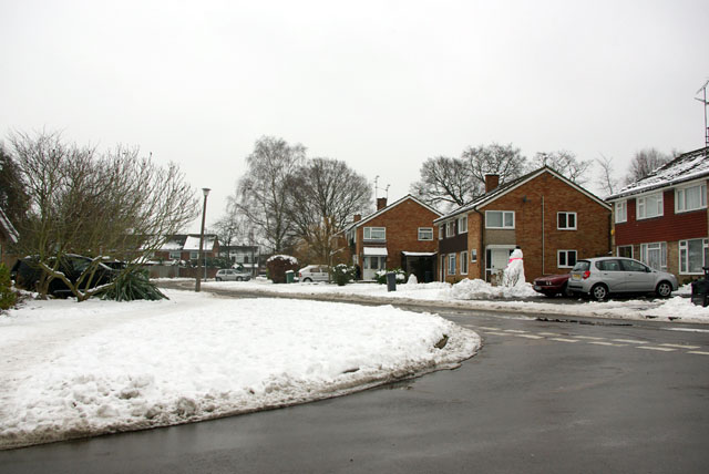 File:Junction of Church Road and Beech Road, Horsham - geograph.org.uk - 1660150.jpg