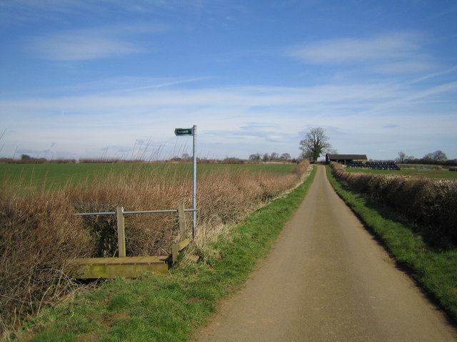 Knightley Way footpath towards Litchborough - geograph.org.uk - 147744