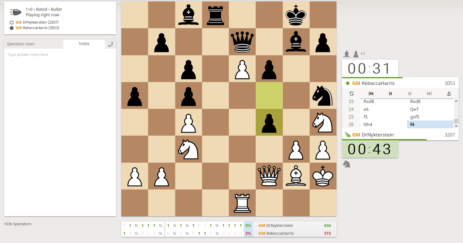 PLAYING LIVE ONLINE AT LICHESS.ORG