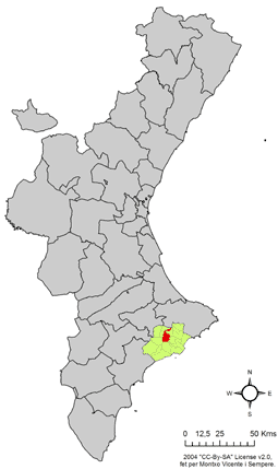Localització de Benimantell respecte del País Valencià.png