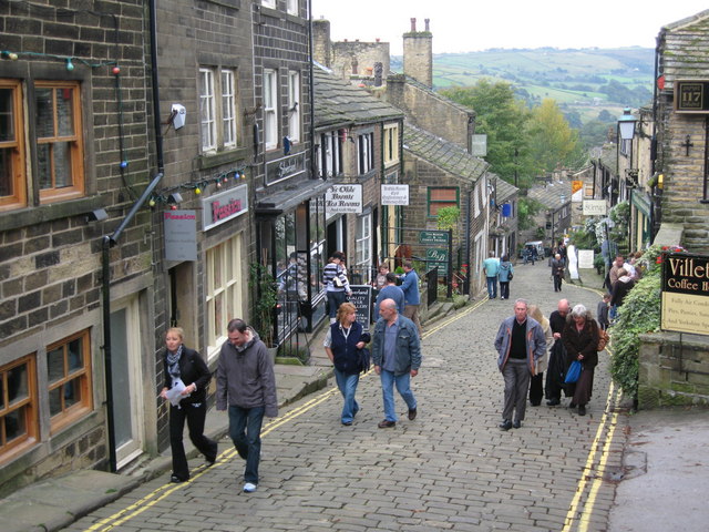 File:Main Street Haworth - geograph.org.uk - 571012.jpg