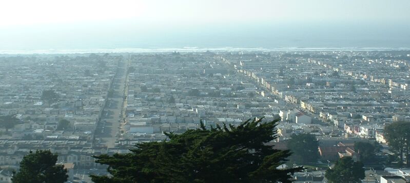 Outer Sunset District, quartier de San Francisco.
