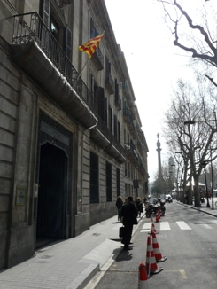 L'ICEC situé au Palau Marc, à la Rambla de Santa Mònica, 8 de Barcelona