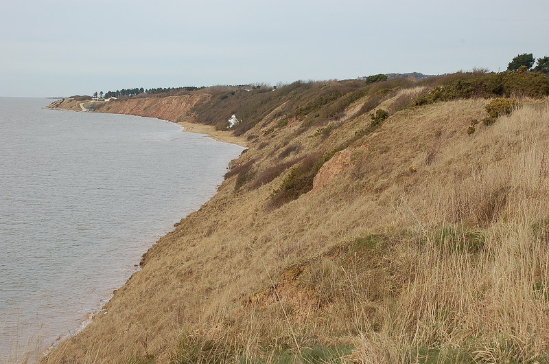 Wirral coast at high tide - geograph.org.uk - 1737038