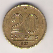 File:20 Centavos de Cruzeiro BRZ de 1953.png