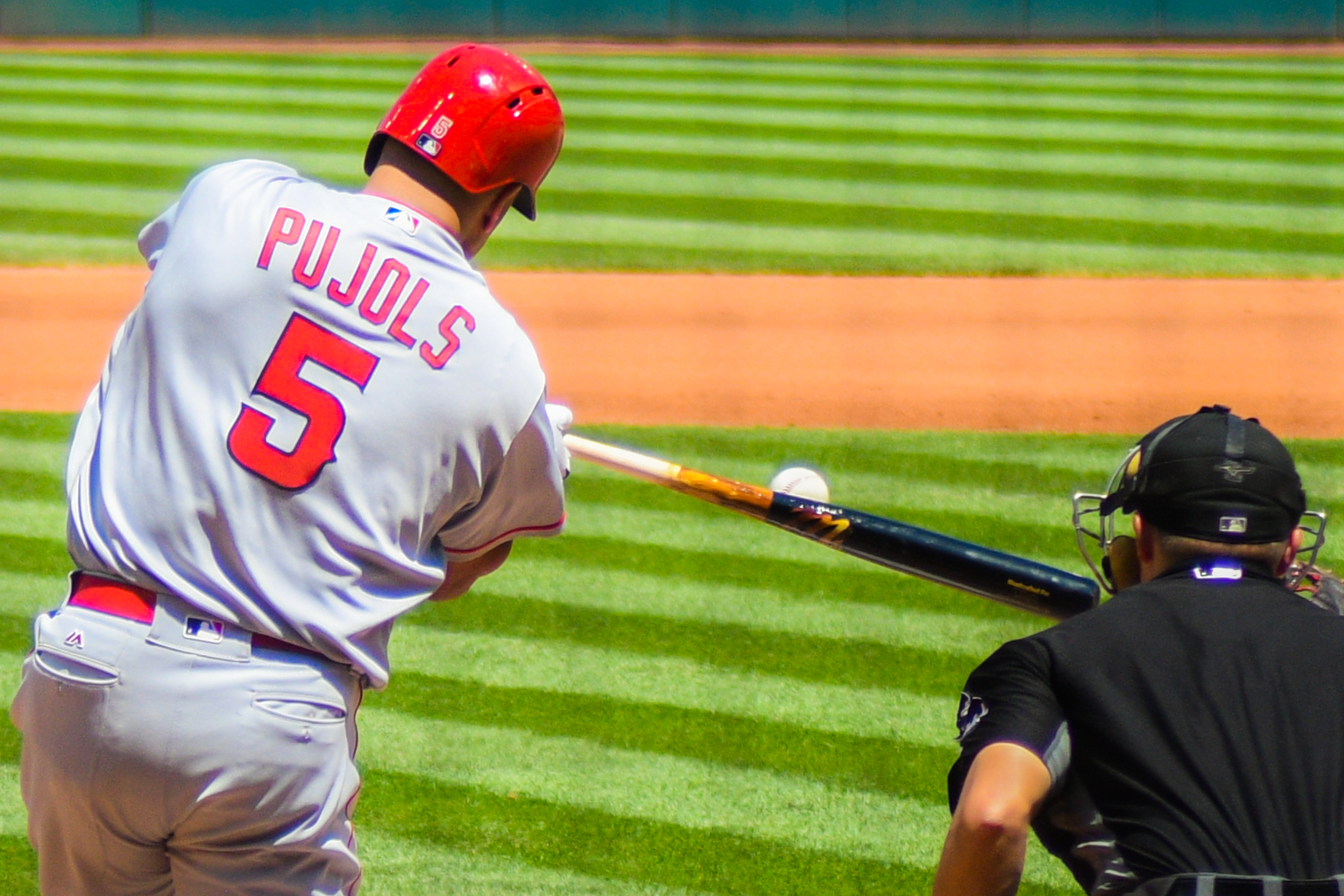 File:Albert Pujols on April 30, 2010.jpg - Wikimedia Commons